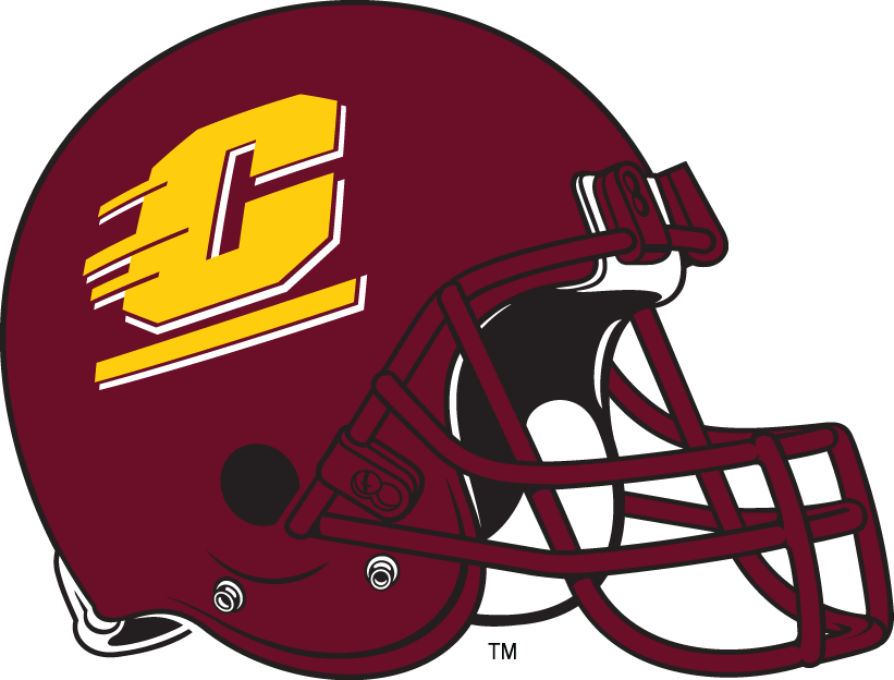 Central Michigan Chippewas 1997-Pres Helmet Logo iron on transfers for T-shirts